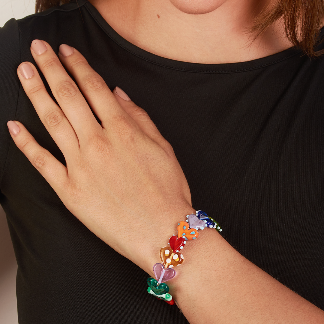 Pulsera Corazonería