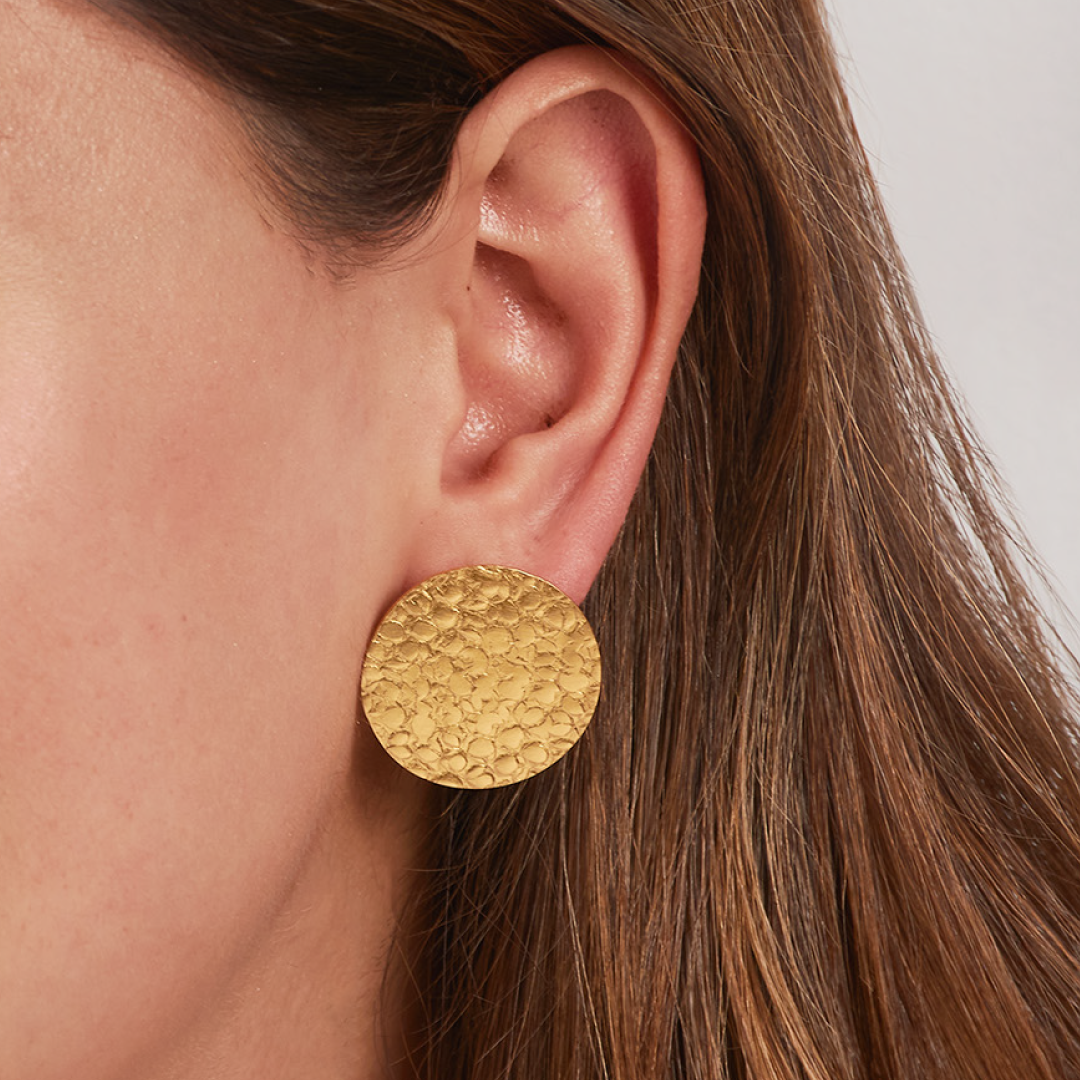 Aretes Expresión Tairona Dorado