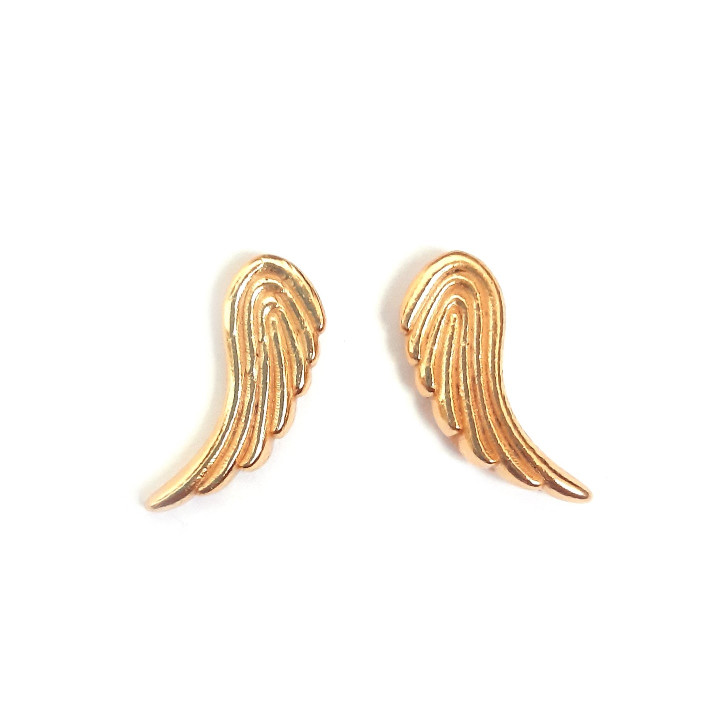 Aretes Ala Renacer Pequeña Dorada