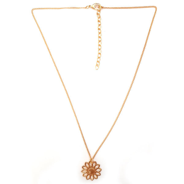 Cadena Girasol Renacer Dorada