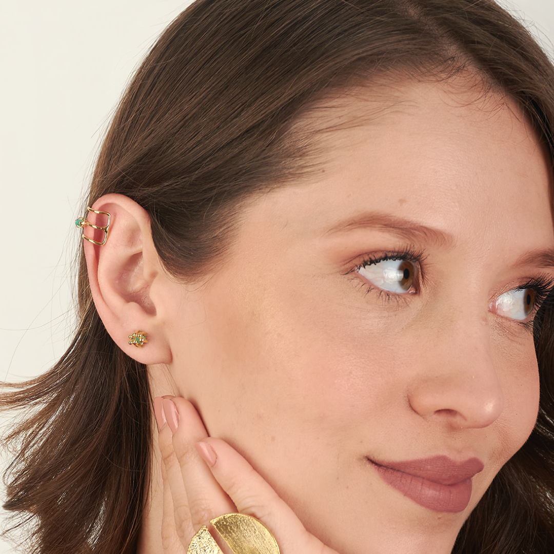 Earcuff Esmeralda Med