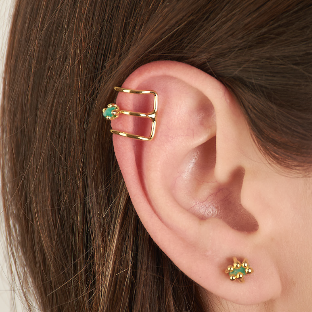 Earcuff Esmeralda Med