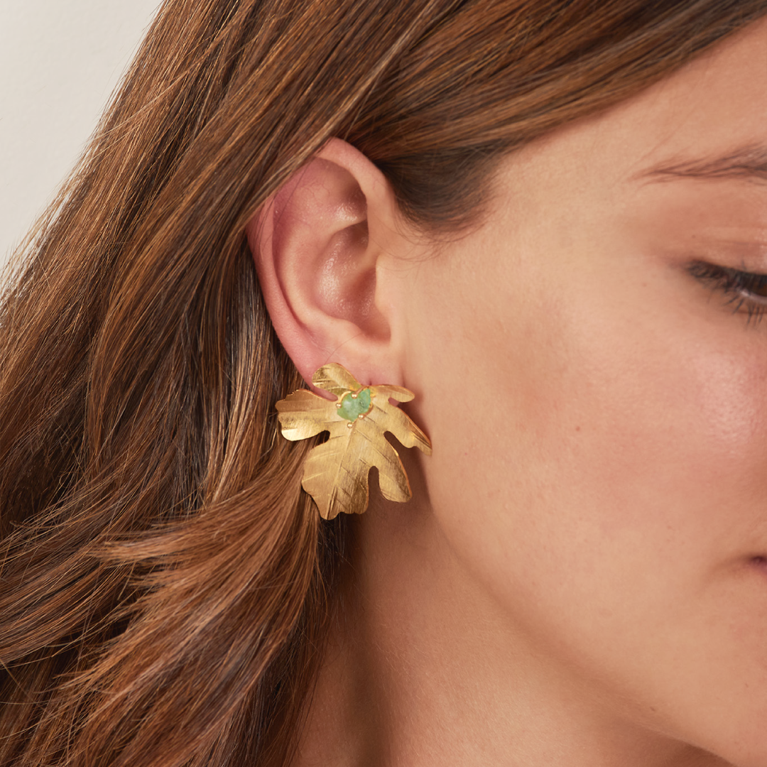 Aretes Hoja de Otoño