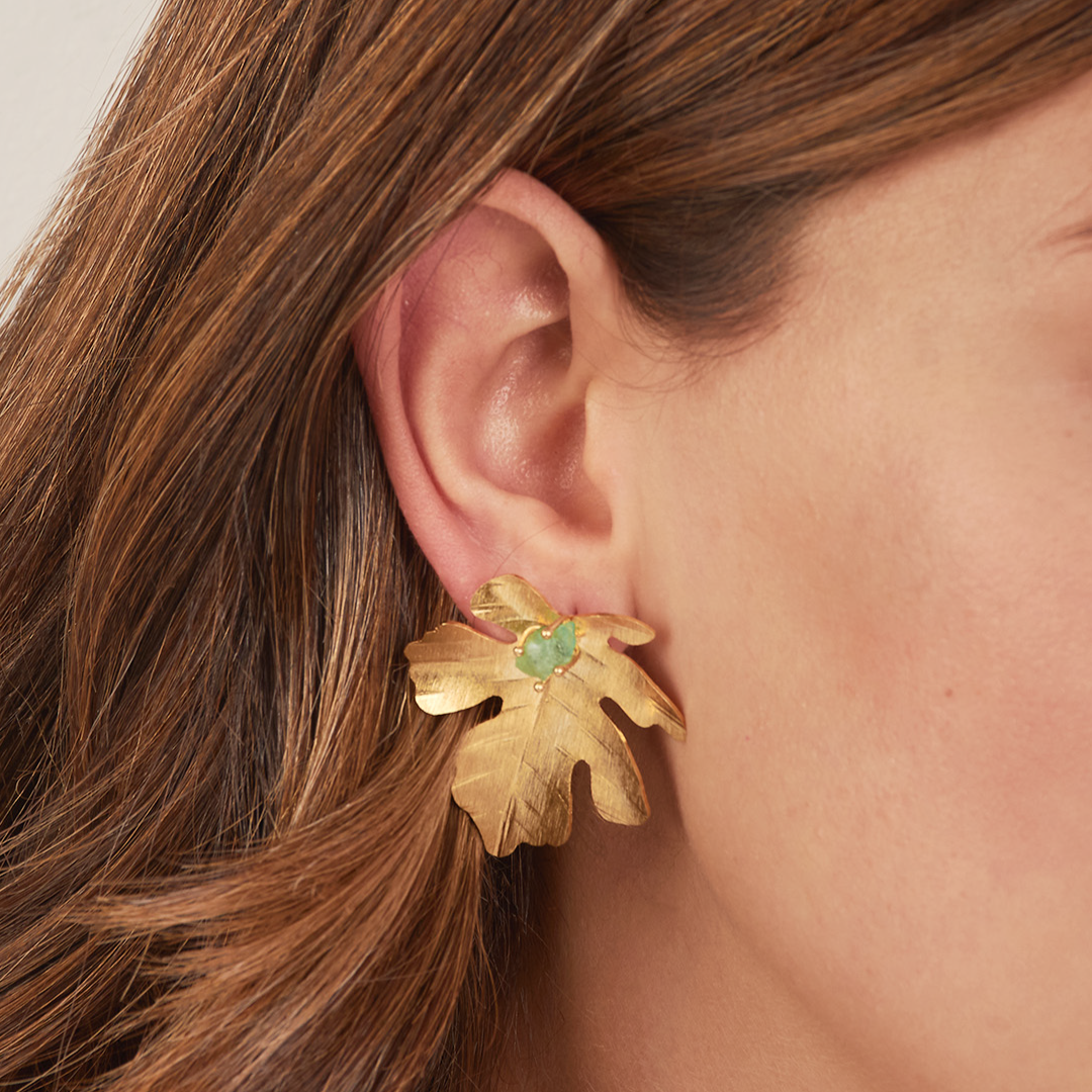 Aretes Hoja de Otoño