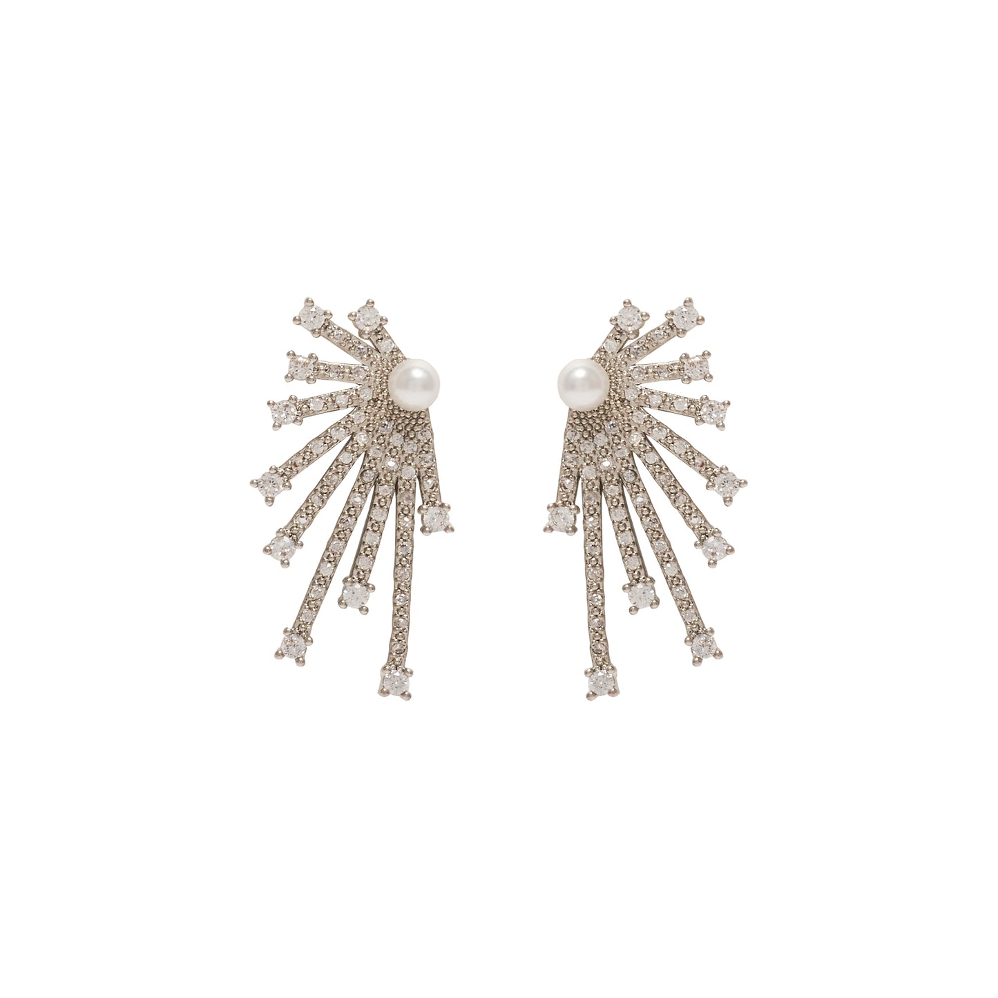 Aretes Medio Sol Silver