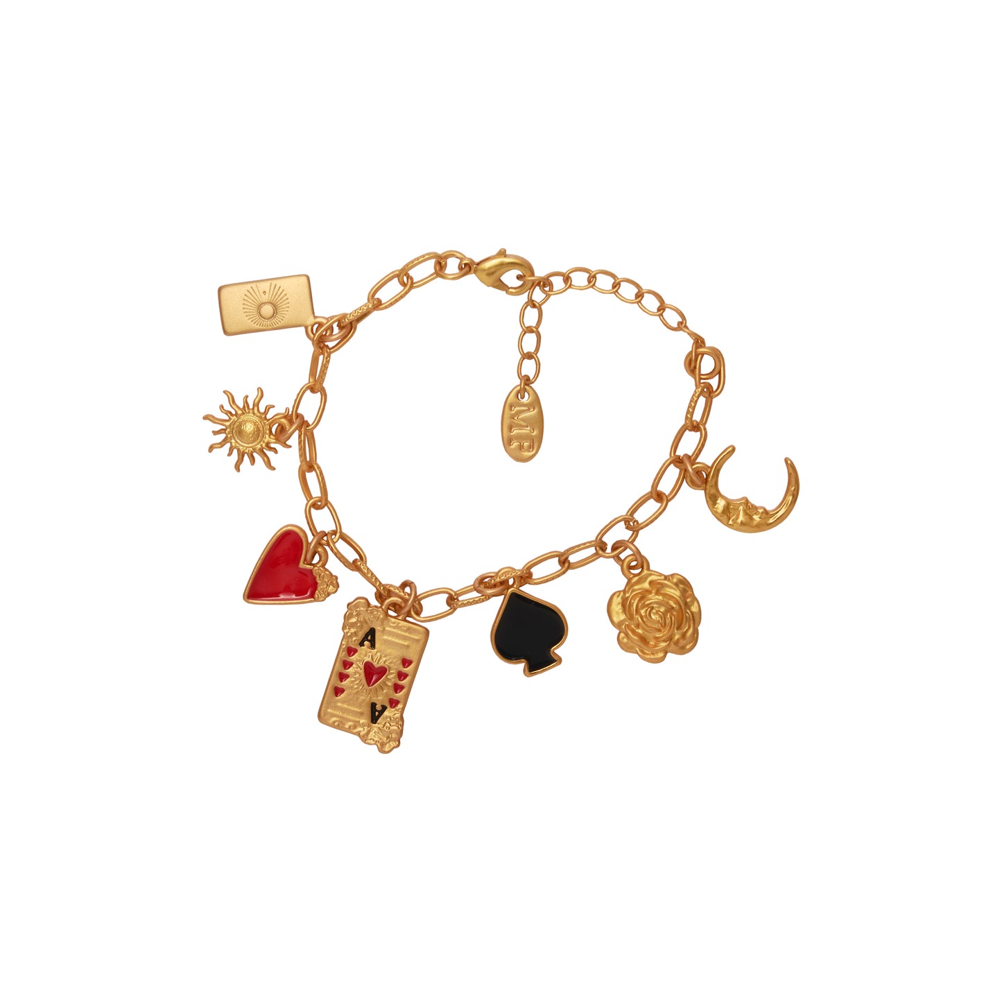Pulsera Multicharms Cartas de Amor