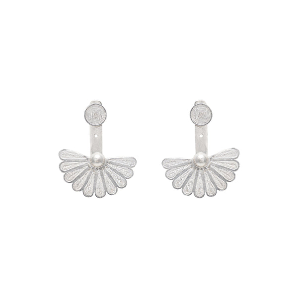 Fili Aretes Doble Función Chandelier Plata 980