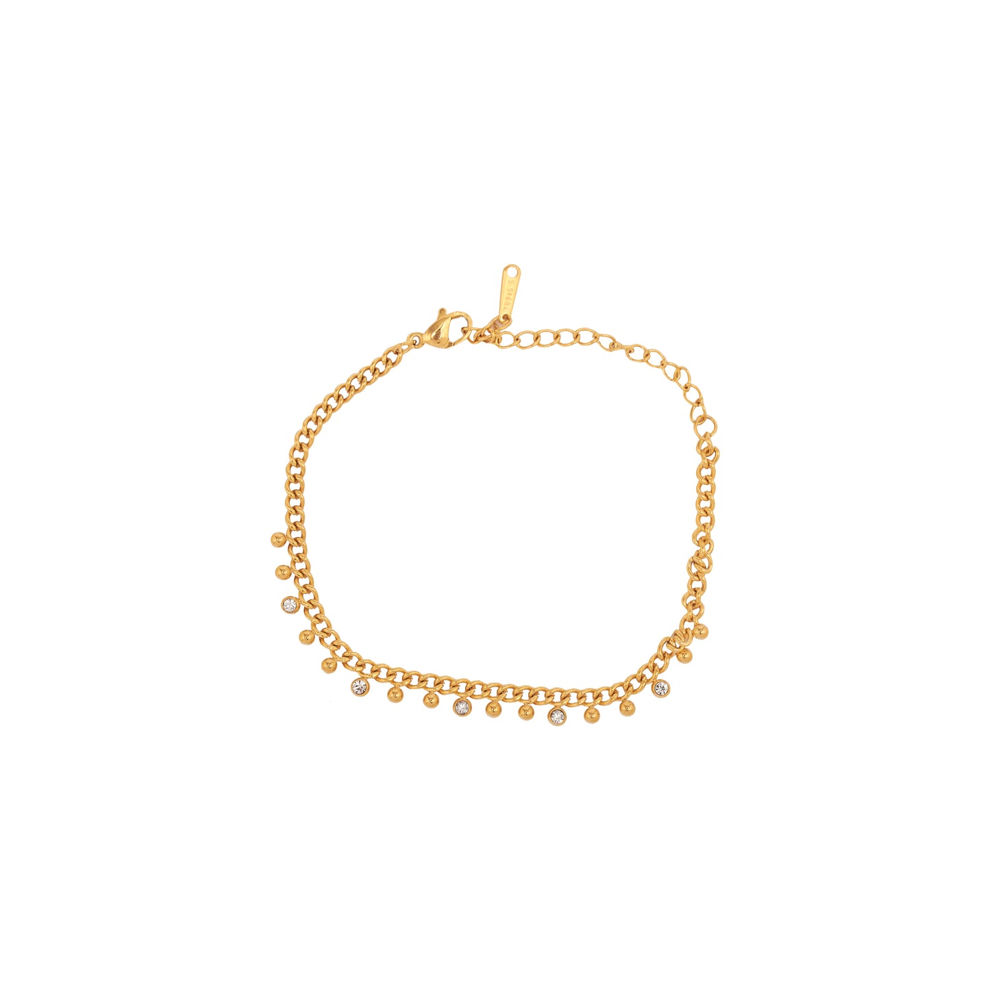 Pulsera Bolas y Circones