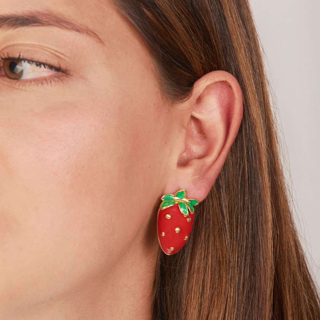 Aretes Fresa