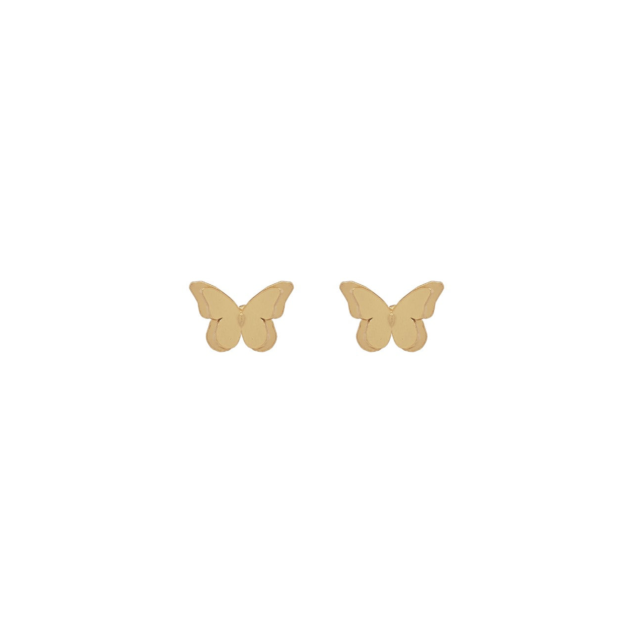 Aretes Mini Mariposa Doble