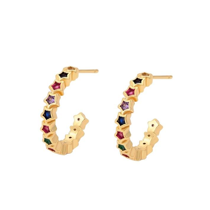 Aretes Estrella Multicolor