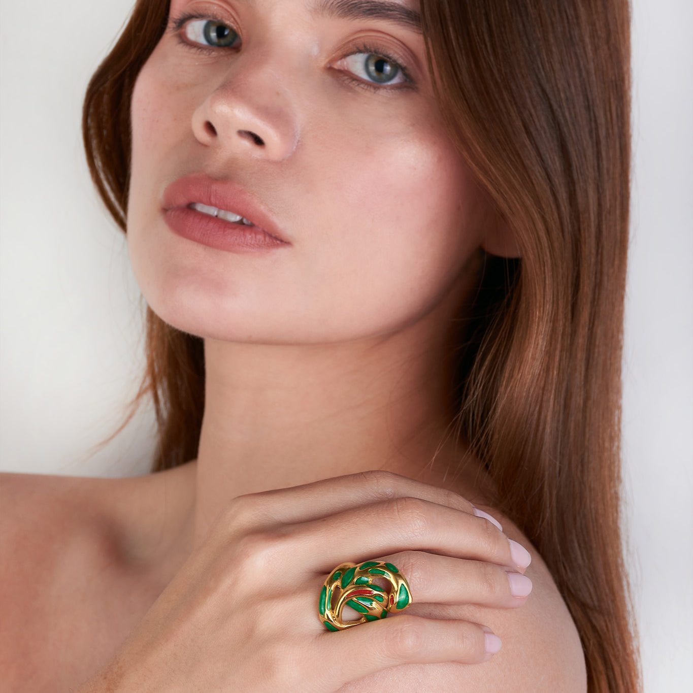 Anillo Boa Doble