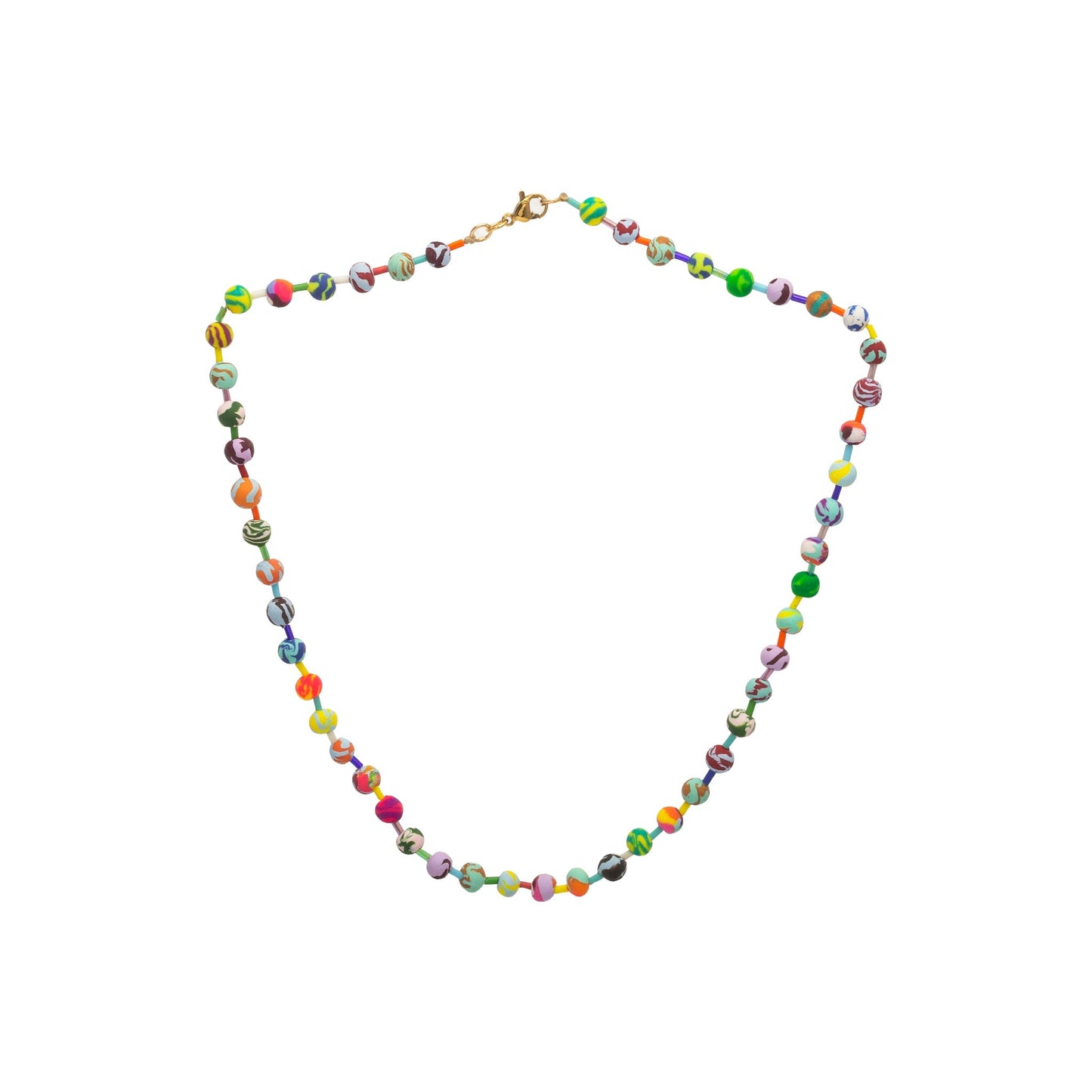 Collar Bolita Arcilla Mini