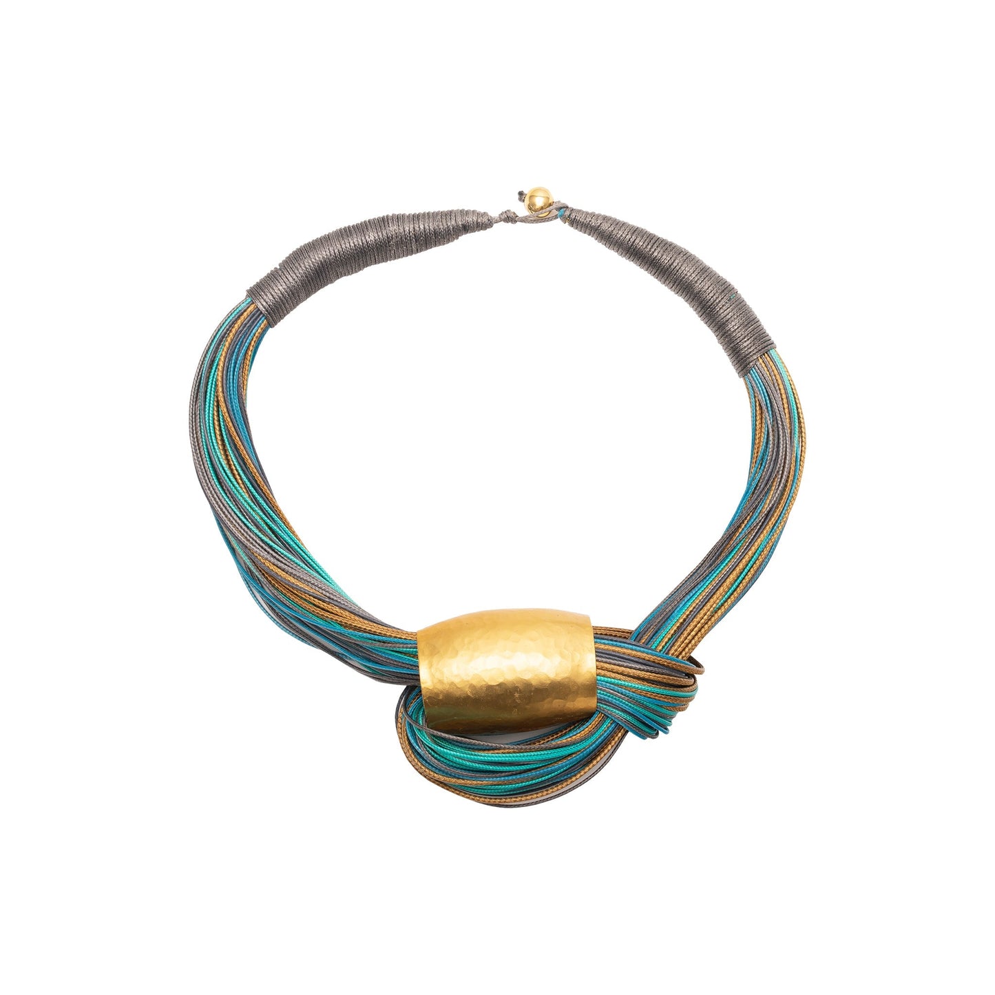COLLAR NUDO BRONZINI DE XMARA
