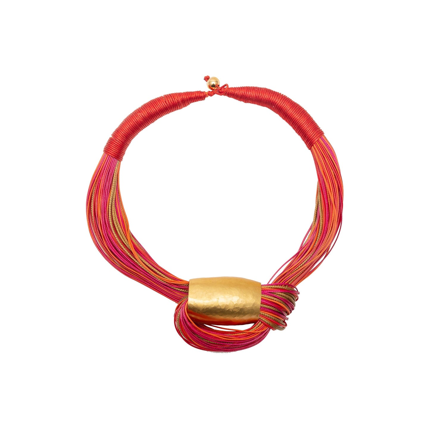 COLLAR NUDO BRONZINI DE XMARA