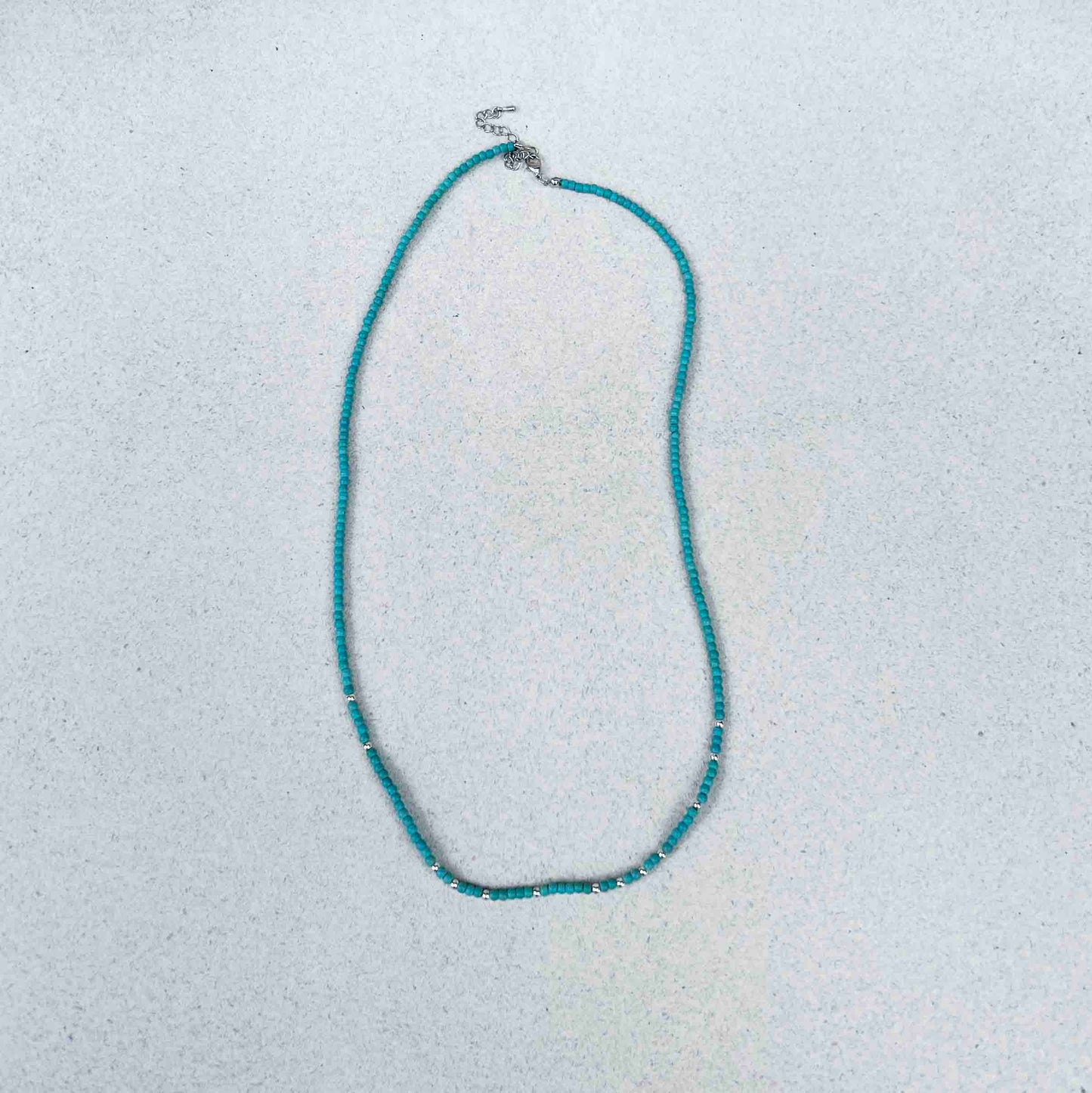 Collar Medio Turquesas