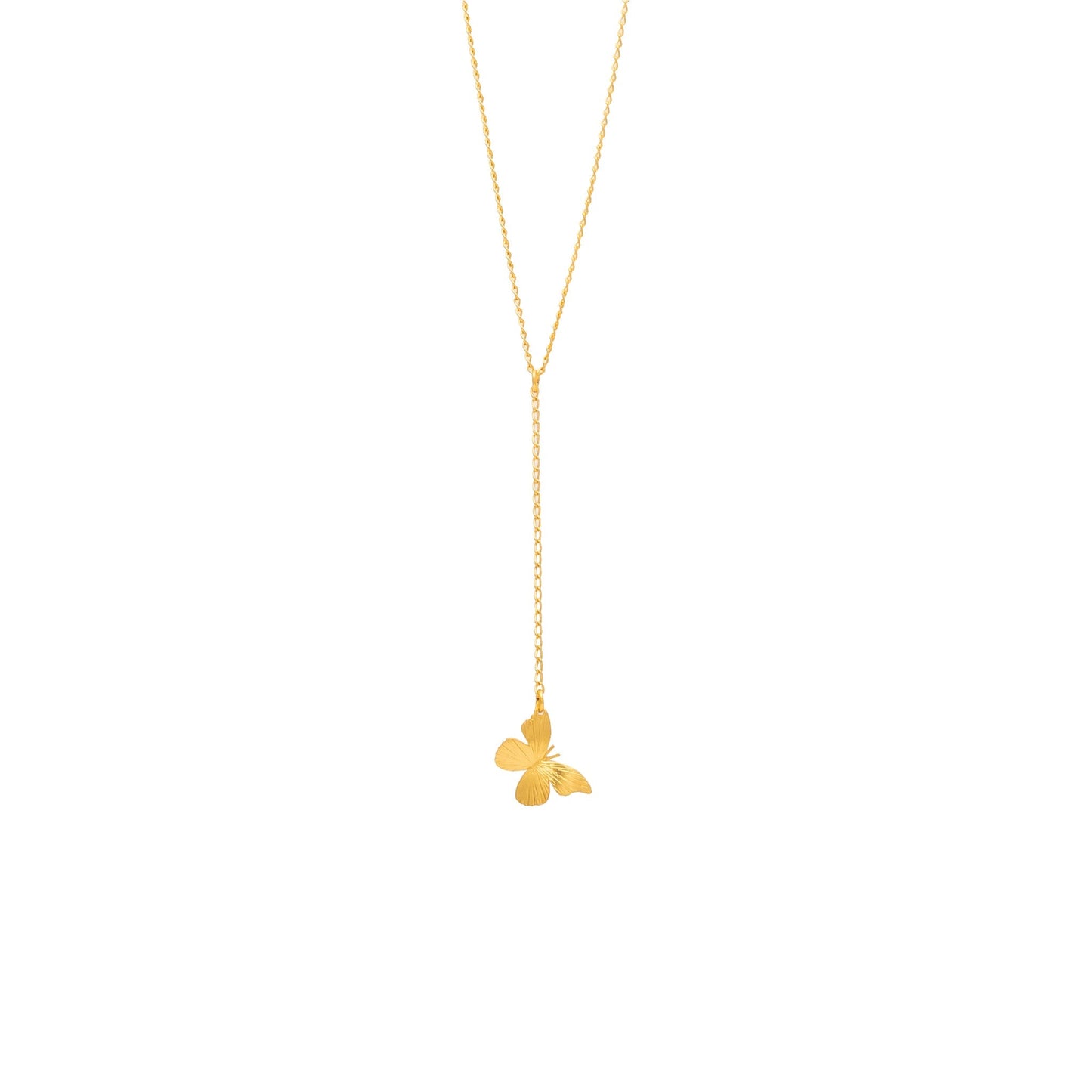 Cadena Choker, Mariposa Renacer Dorado - Blumart