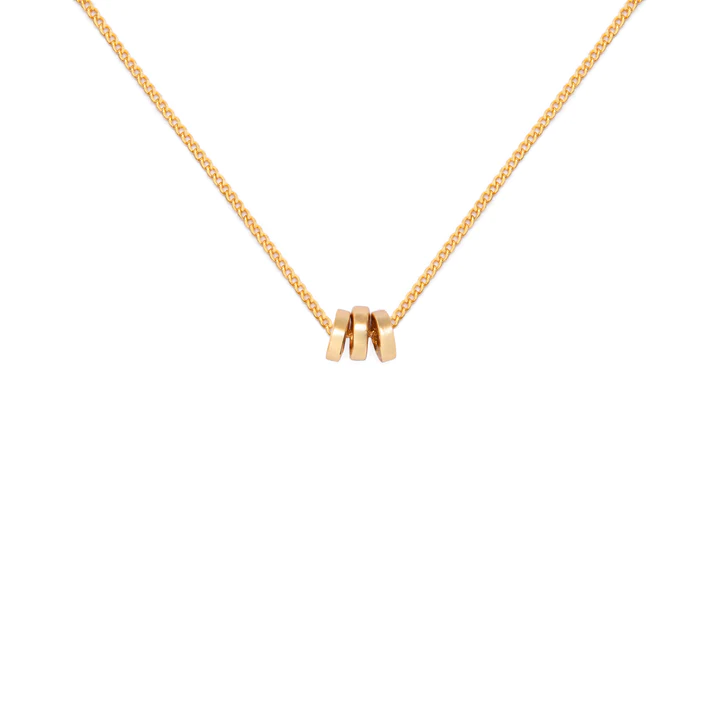 Collar Oro 3 Argollas