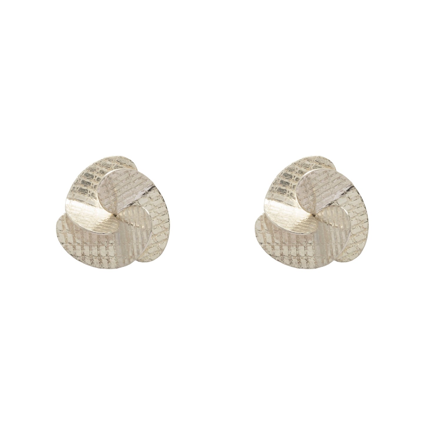Aretes Hélice Maxi Plata