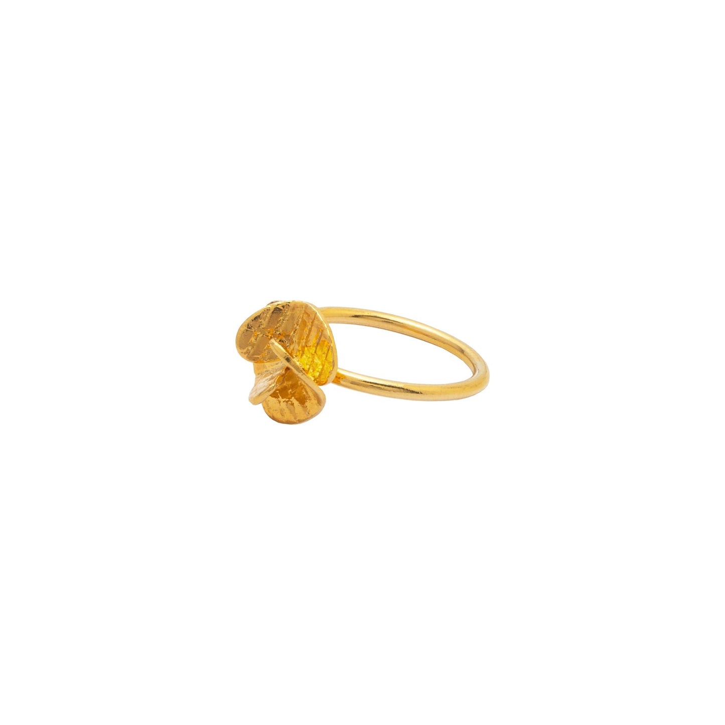 Anillo Mini Hélice Oro