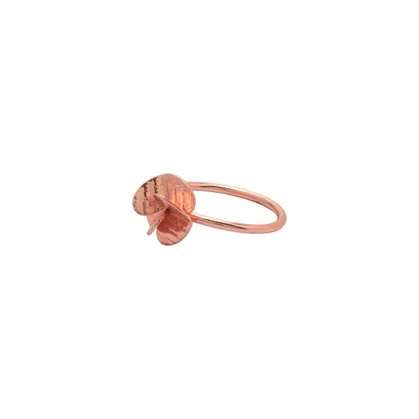 Anillo Mini Hélice Oro Rosado