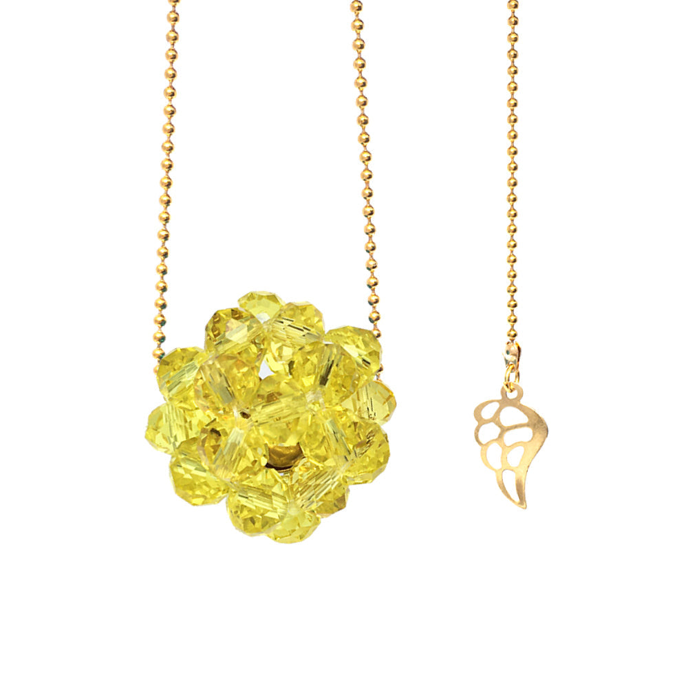 Collar Llamador #8 Amarillo