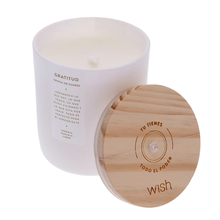 Vela Blanca Gratitud 2
