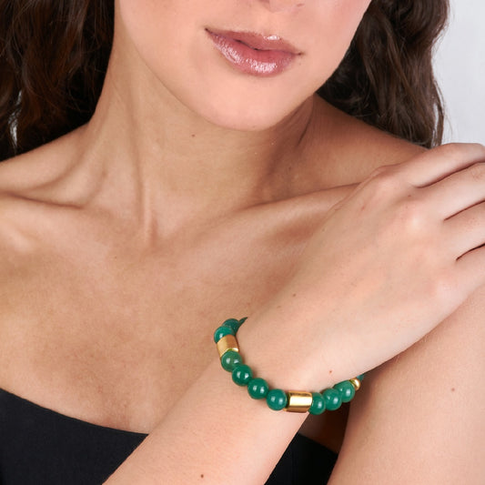 Pulsera Semipreciosa Aventurine Verde