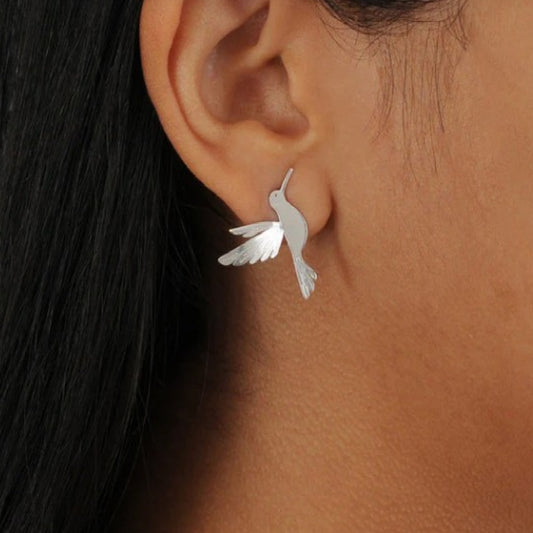Aretes Colibrí Alas Del Alma