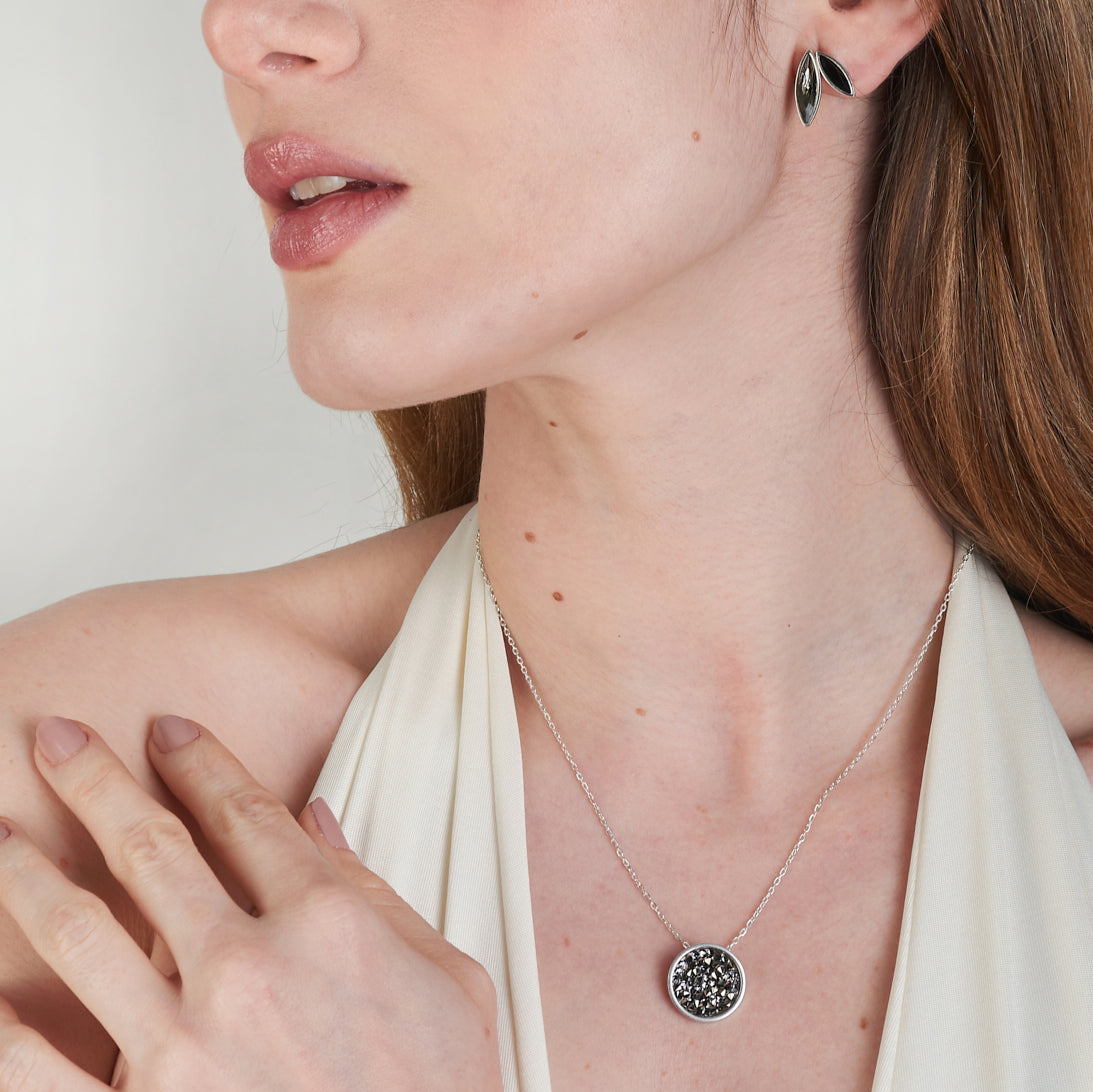 Collar Sparkle Pequeño Café