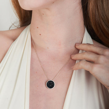 Collar Sparkle Pequeño Negro