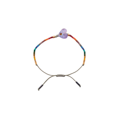 Pulsera en Hilo Corazón