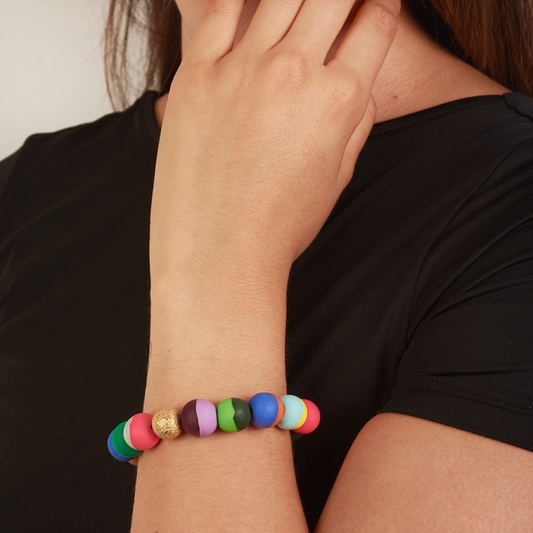 Pulsera Monila Arcilla