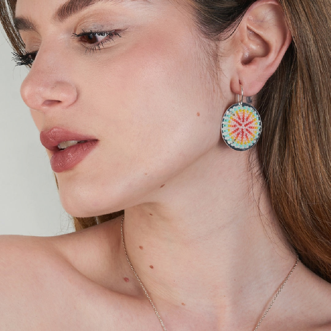Aretes Moneda Grande
