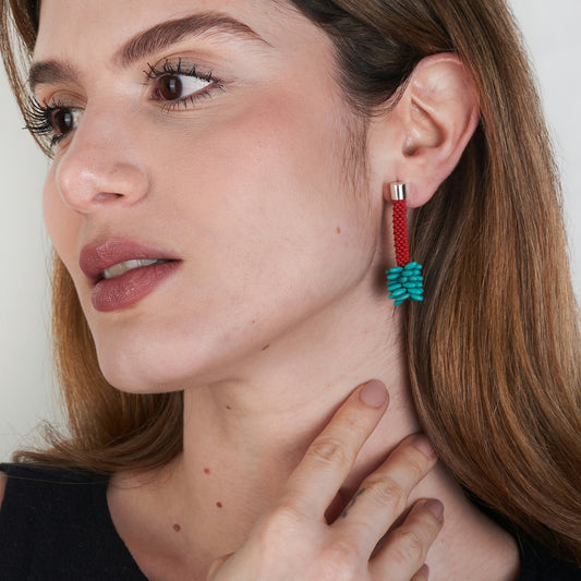 Aretes Grano de Arroz