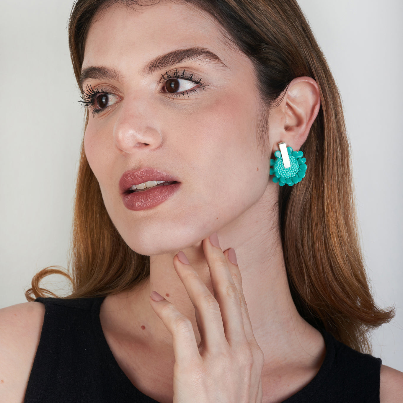 Aretes Redondo Ornela