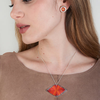 Collar Colgante Rombo