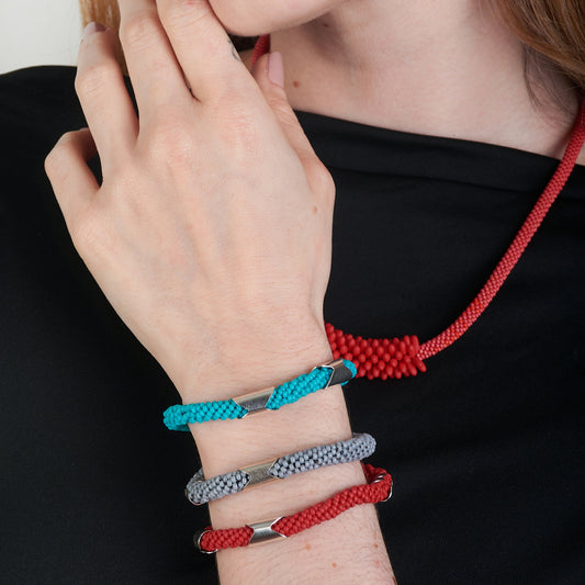 Pulsera Tejida Lisa