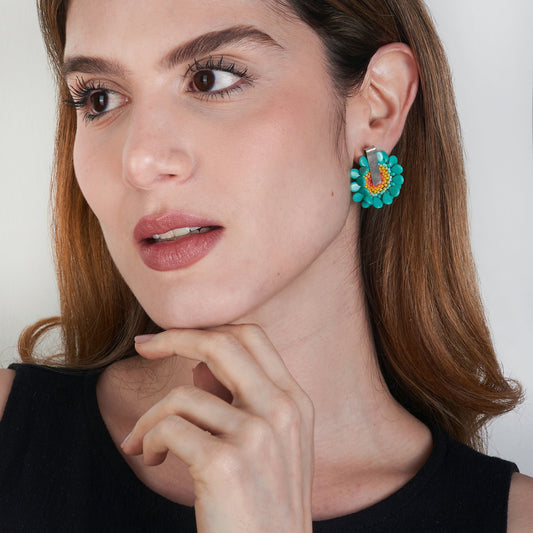 Aretes Redondo Ornela