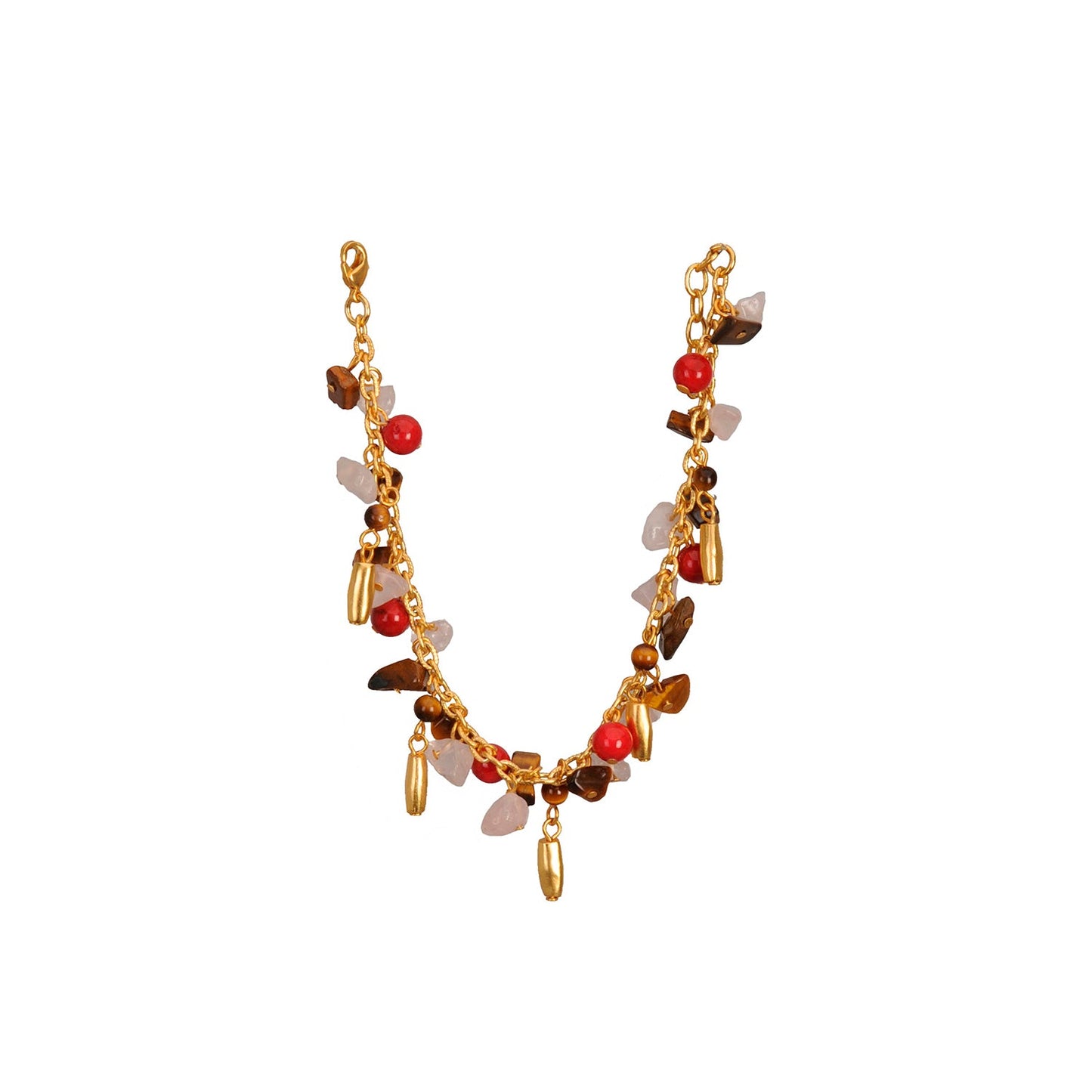 Pulsera Ojo De Tigre Gotas