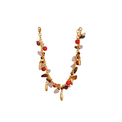 Pulsera Ojo De Tigre Gotas