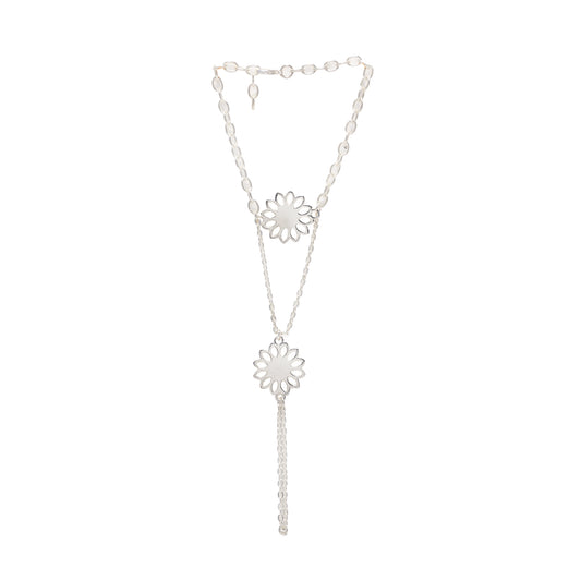 Pulsera Anillo Girasol renacer plateada de Blumart