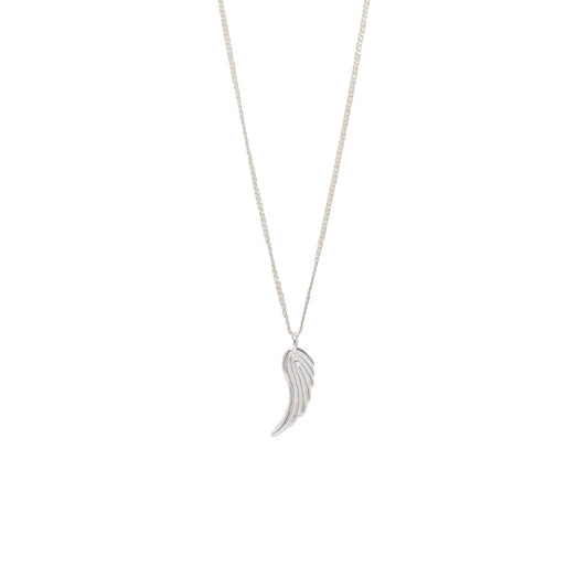 Cadena Choker Ala Renacer plateada de Blumart