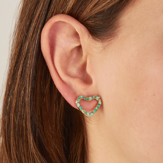 Aretes Mini Corazón EF