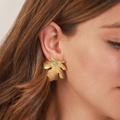 Aretes Hoja de Otoño