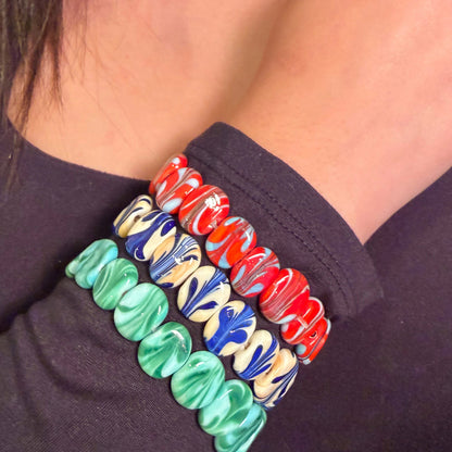 Pulsera Arrastre Plana