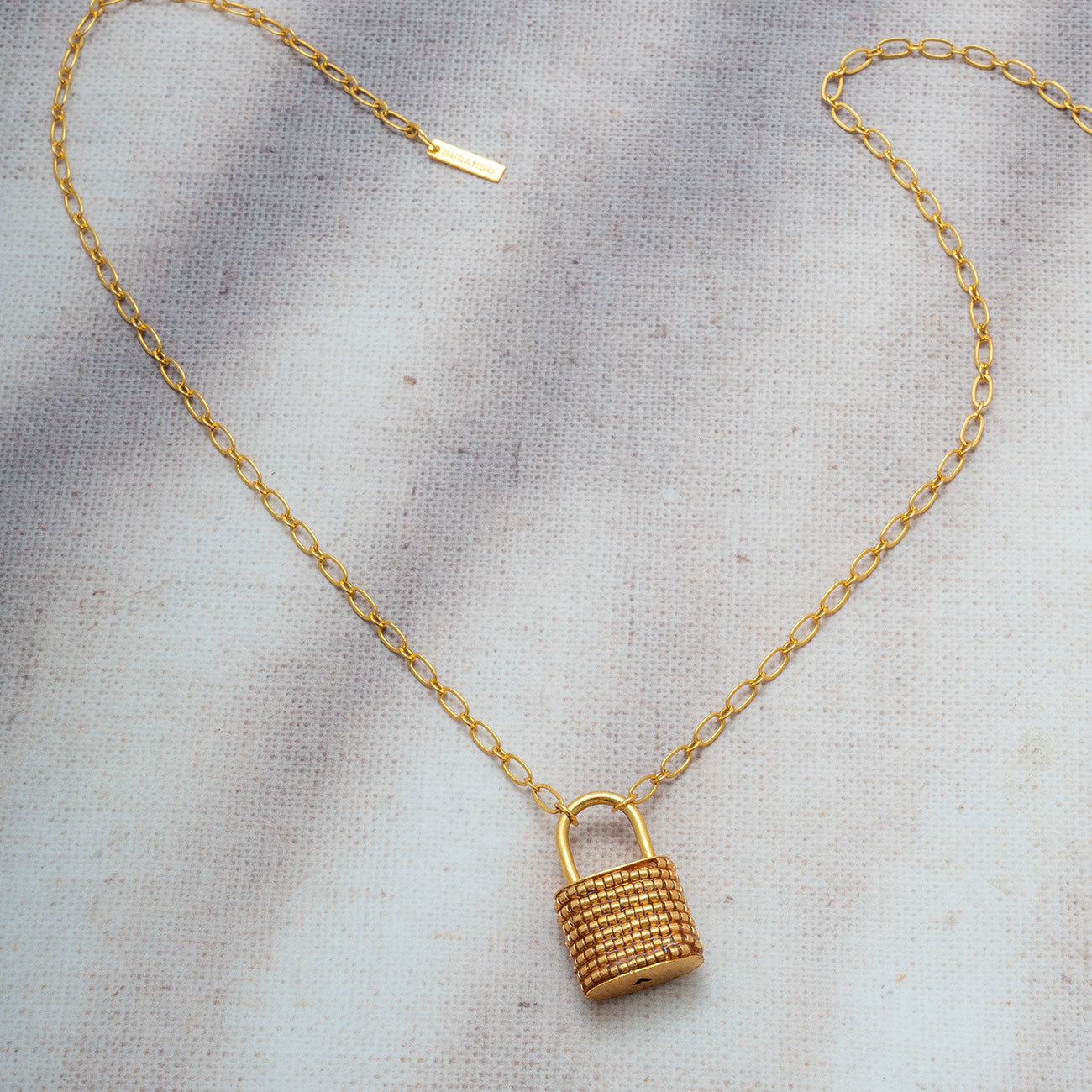 Collar Candadito Miyuki