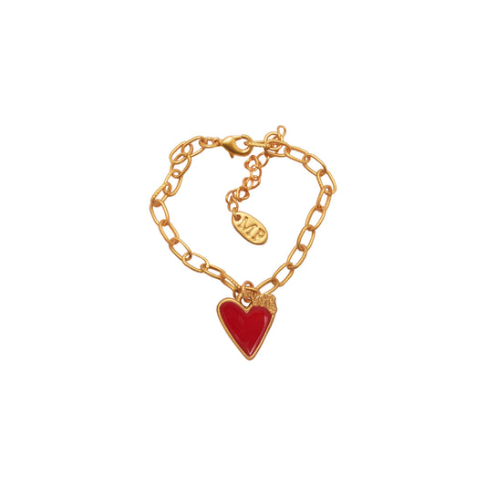 Pulsera Charm Corazón