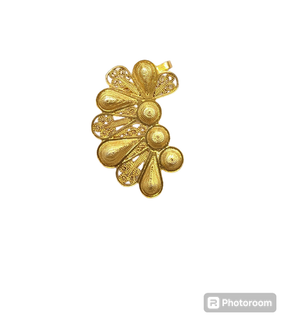 Fili Earcuff 3 Panderos Plata 980