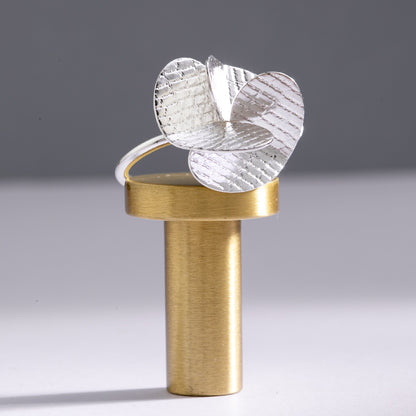 Anillo maxi Helice plata Ley 950